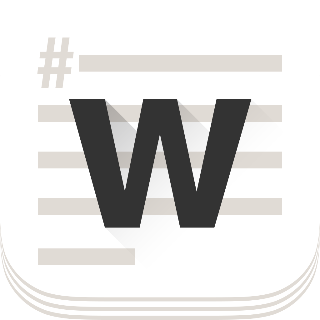 WordEver. Text editor with MarkDown, bult-in Web browser and gestures cursor control (AppStore Link)